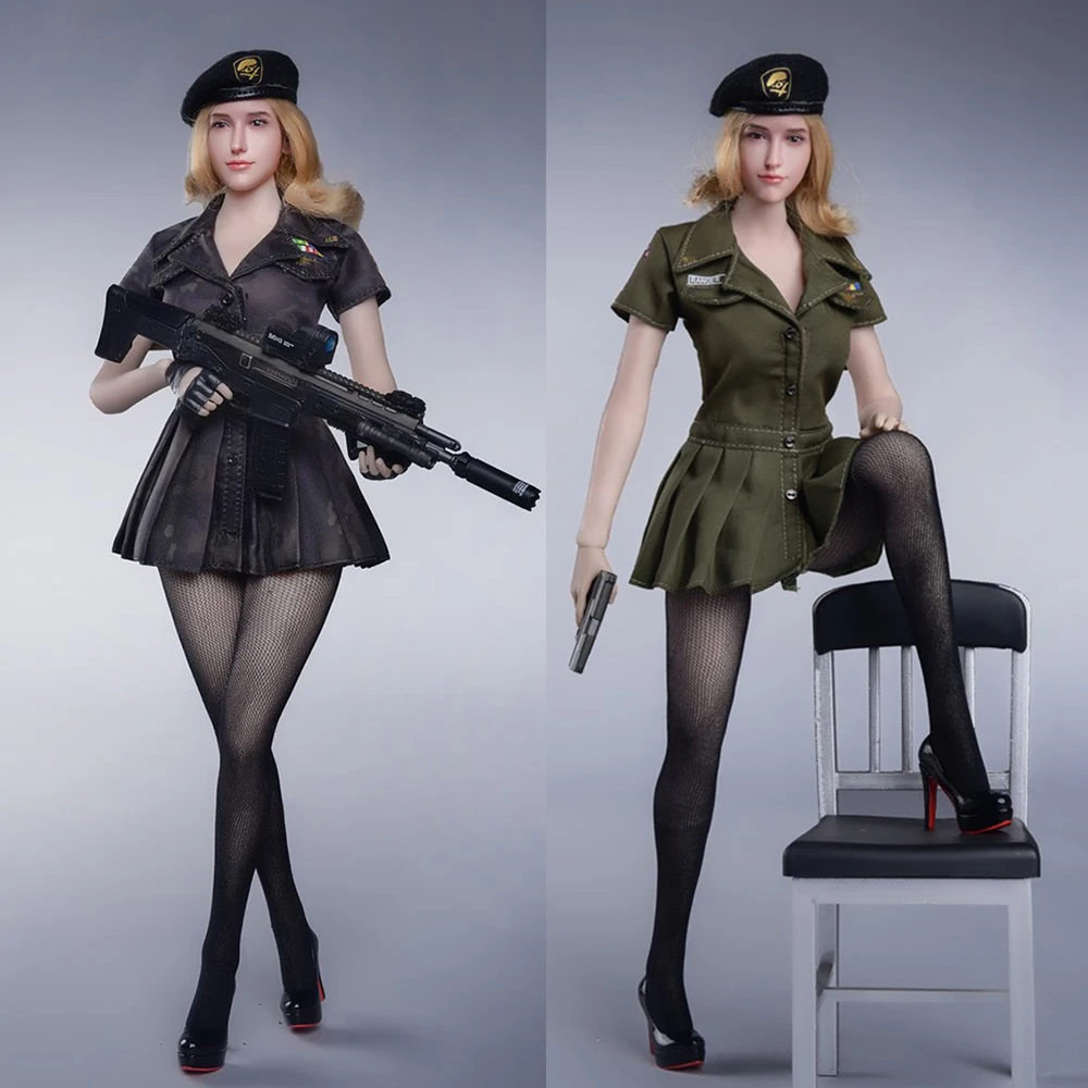 Игрушки Fire Girl FG070, 1/6, сексуальная женская одежда в Военном Стиле, берет, бесшовные колготки, набор моделей для экшн-фигурок 12 дюймов
Игрушки Fire Girl FG070, 1/6, сексуальная женская одежда в Военном Стиле, берет, бесшовные колготки, набор моделей для экшн-фигурок 12 дюймов