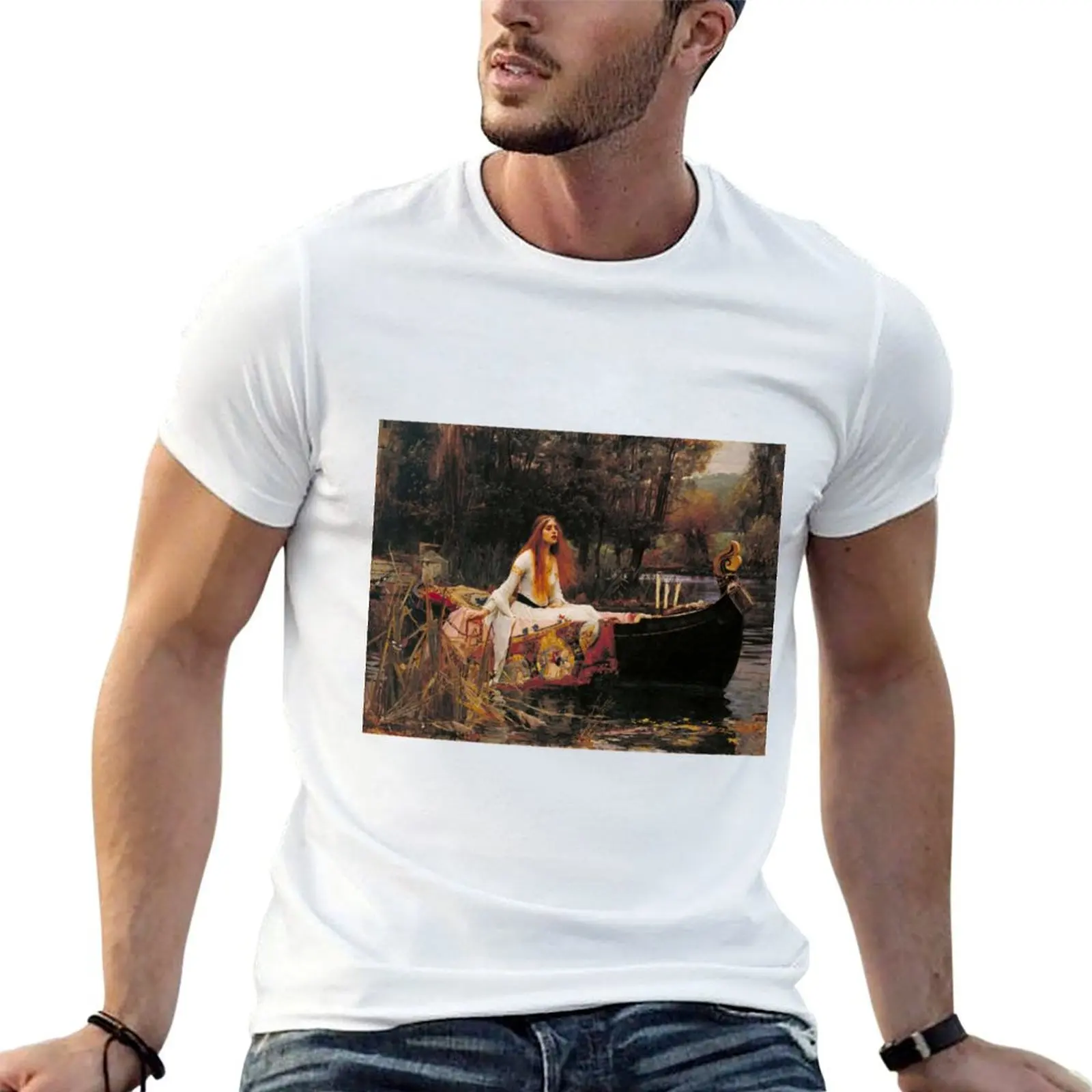 The Lady of Shalott Waterhouse Pre-Raphaelite T-Shirt t shirts cotton 100% cotton t shirts man 100% man t shirt summer T-shirt
The Lady of Shalott Waterhouse Pre-Raphaelite T-Shirt t shirts cotton 100% cotton t shirts man 100% man t shirt summer T-shirt