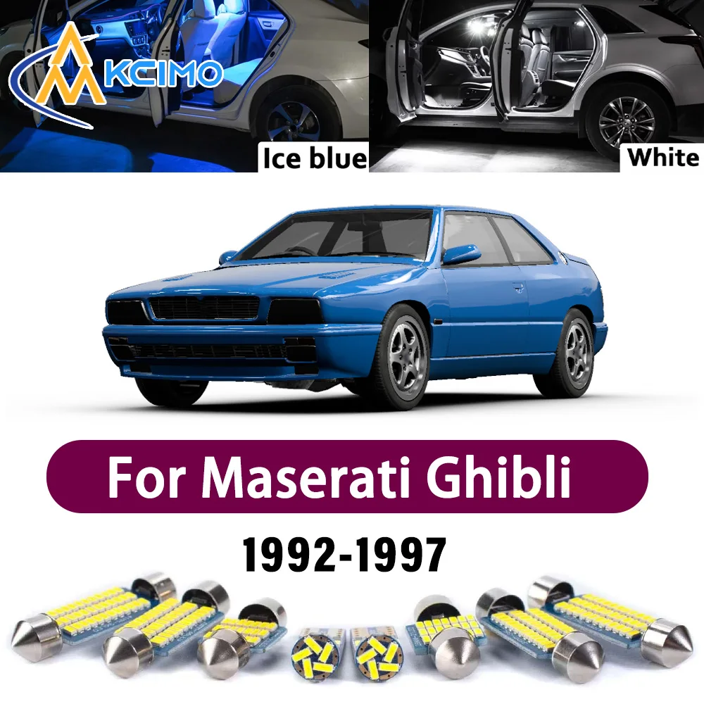 Super Bright LED Interior Lamp Kit For Maserati Ghibli 1992-1997 Error Free Canbus Door Map Trunk Reading Mirror Light Bulbs
Super Bright LED Interior Lamp Kit For Maserati Ghibli 1992-1997 Error Free Canbus Door Map Trunk Reading Mirror Light Bulbs