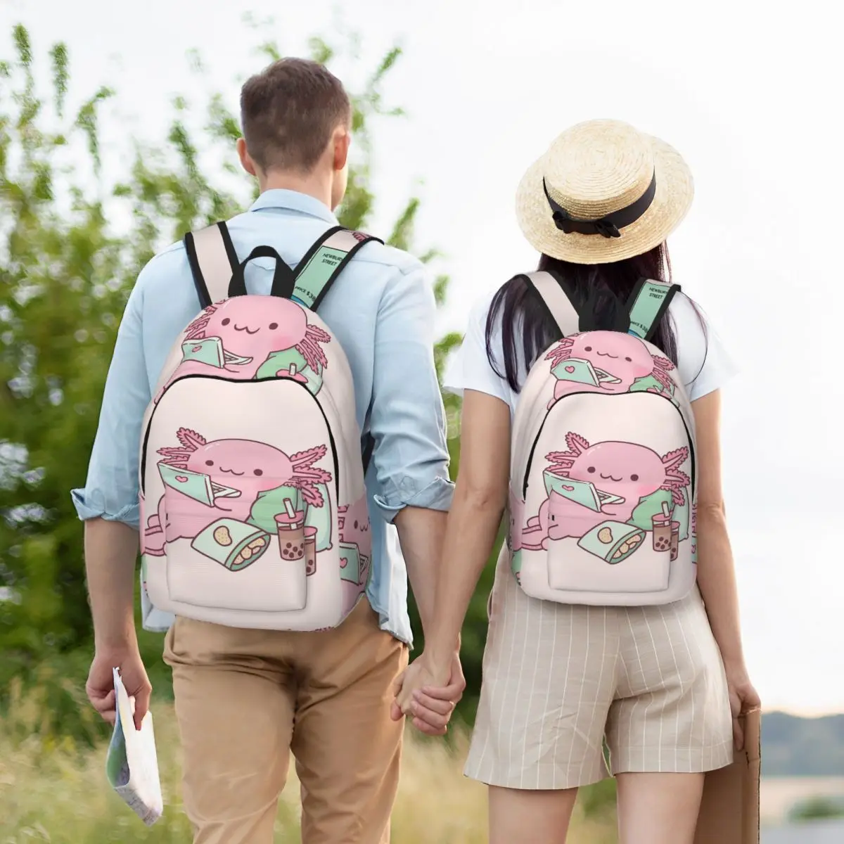 Cute Chilling Axolotl Backpack Student Boys Girls BookBag Children School Bag Computer Shoulder Bags for Men Women
Cute Chilling Axolotl Backpack Student Boys Girls BookBag Children School Bag Computer Shoulder Bags for Men Women