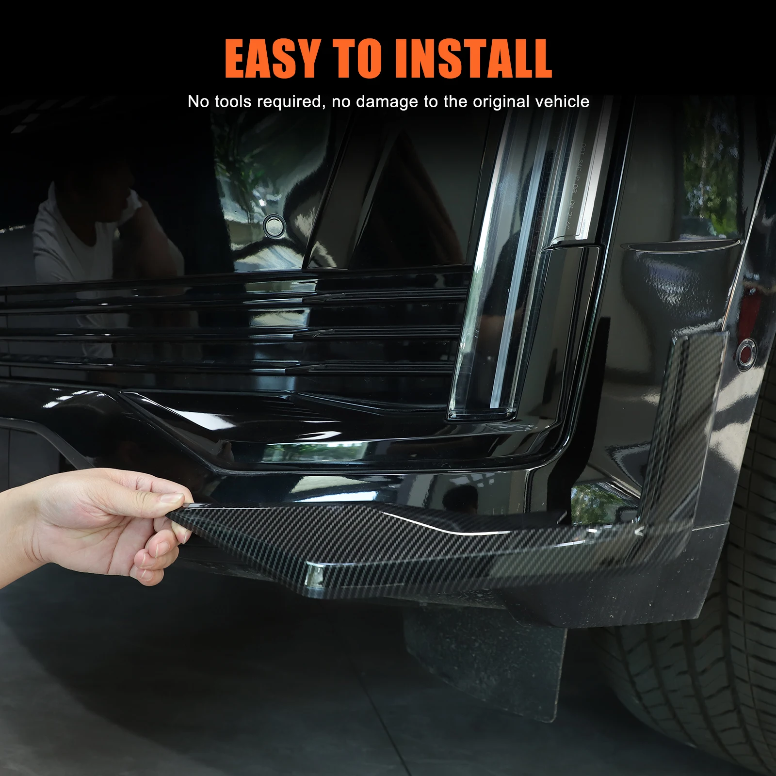 For Cadillac Escalade 2021 2022 2023 ABS Car Front Daytime Running Light Under Trim Strip Sticker Exterior Accessories
For Cadillac Escalade 2021 2022 2023 ABS Car Front Daytime Running Light Under Trim Strip Sticker Exterior Accessories