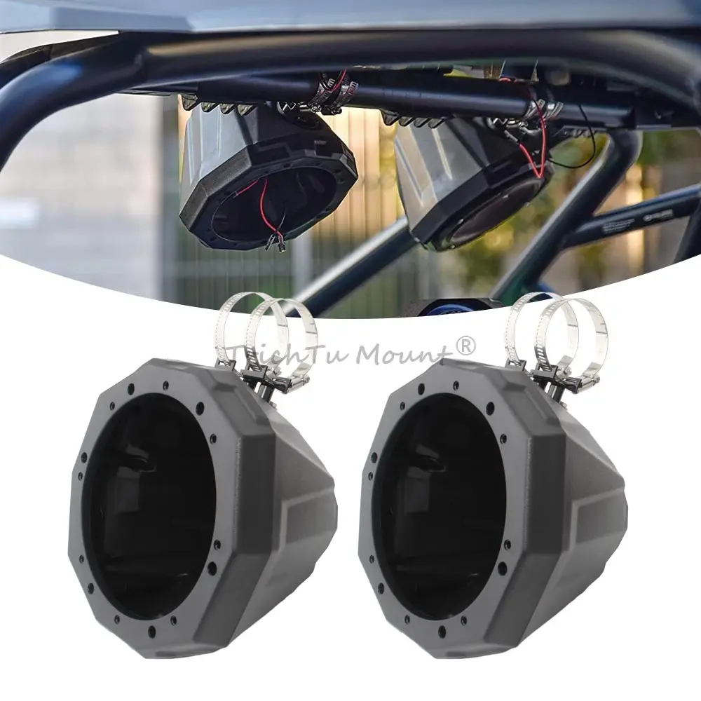 1 Pair Black 6.5-Inch UTV ATV Speaker Housing PP Plastic Accessory Universal For Polaris Ranger 570/800/900/1000 RZR PRO XP/XP 4
1 Pair Black 6.5-Inch UTV ATV Speaker Housing PP Plastic Accessory Universal For Polaris Ranger 570/800/900/1000 RZR PRO XP/XP 4