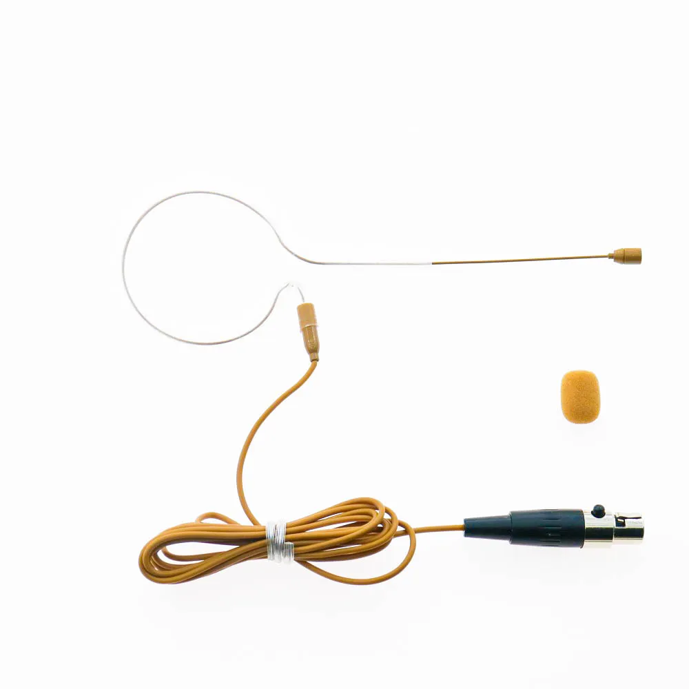 MX153 Single Ear Hanging Headset Microphone For Shure SLXD ULXD PGXD BLX GLXD SLX ULX BeltPack Transmitter TA4F 4Pin Tan Color
MX153 Single Ear Hanging Headset Microphone For Shure SLXD ULXD PGXD BLX GLXD SLX ULX BeltPack Transmitter TA4F 4Pin Tan Color