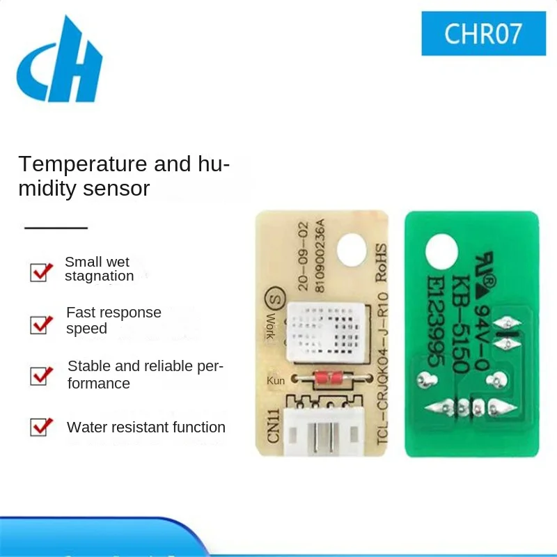 Модуль датчика температуры и влажности CHR07 PH2.0mm Φ PH2.54mm SC-53R PH2.54mm
Модуль датчика температуры и влажности CHR07 PH2.0mm Φ PH2.54mm SC-53R PH2.54mm