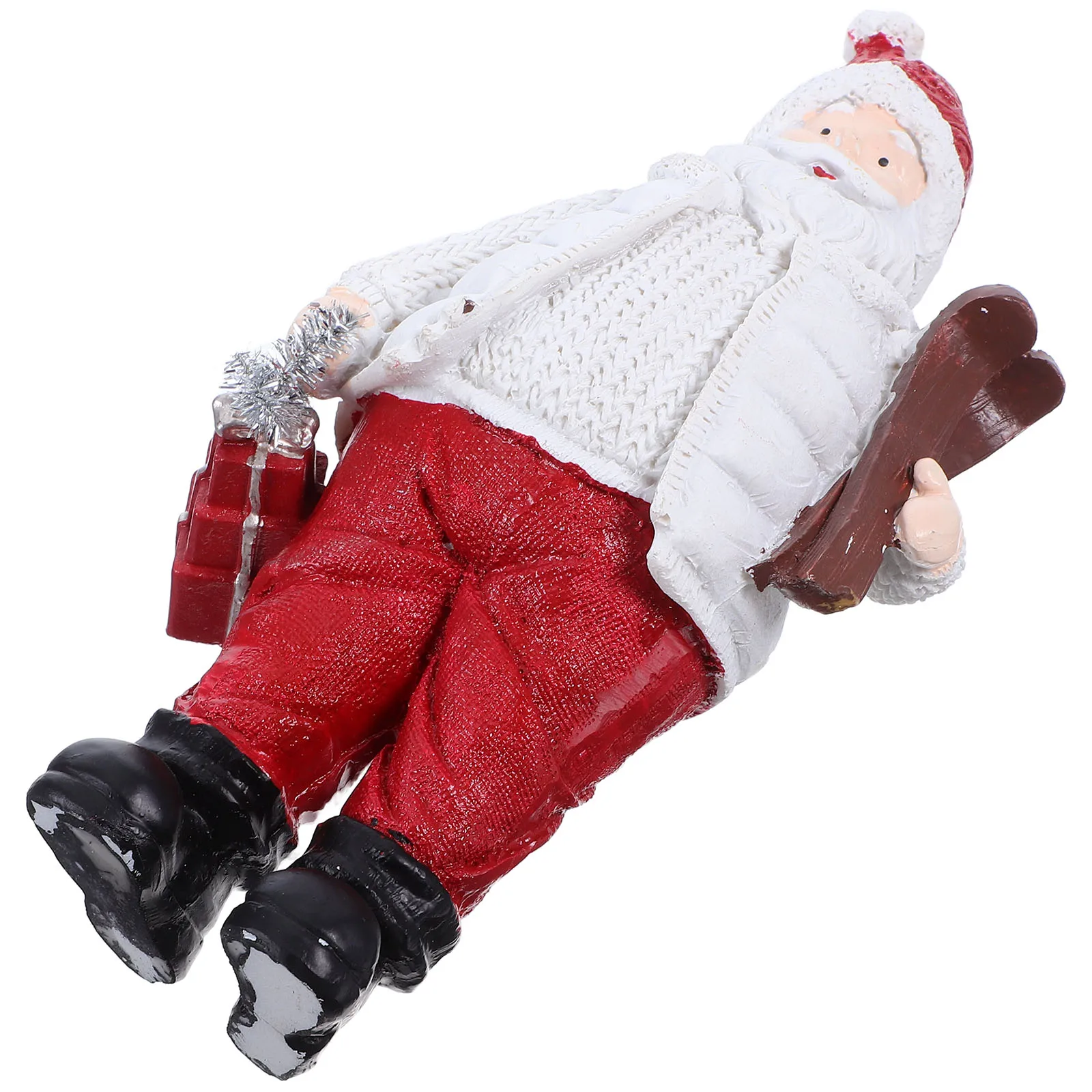 Santa Claus Ornament Resin Decor Statue Figurine Christmas Decorations Dining Table Holiday Clas Desktop Model
Santa Claus Ornament Resin Decor Statue Figurine Christmas Decorations Dining Table Holiday Clas Desktop Model