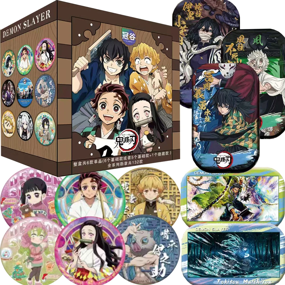 Аниме Demon Slayer, модный изысканный значок, рождественская тематическая мультяшная Q-версия, милый персонаж, брошь, забавные игрушки для косплея, подарки
Аниме Demon Slayer, модный изысканный значок, рождественская тематическая мультяшная Q-версия, милый персонаж, брошь, забавные игрушки для косплея, подарки