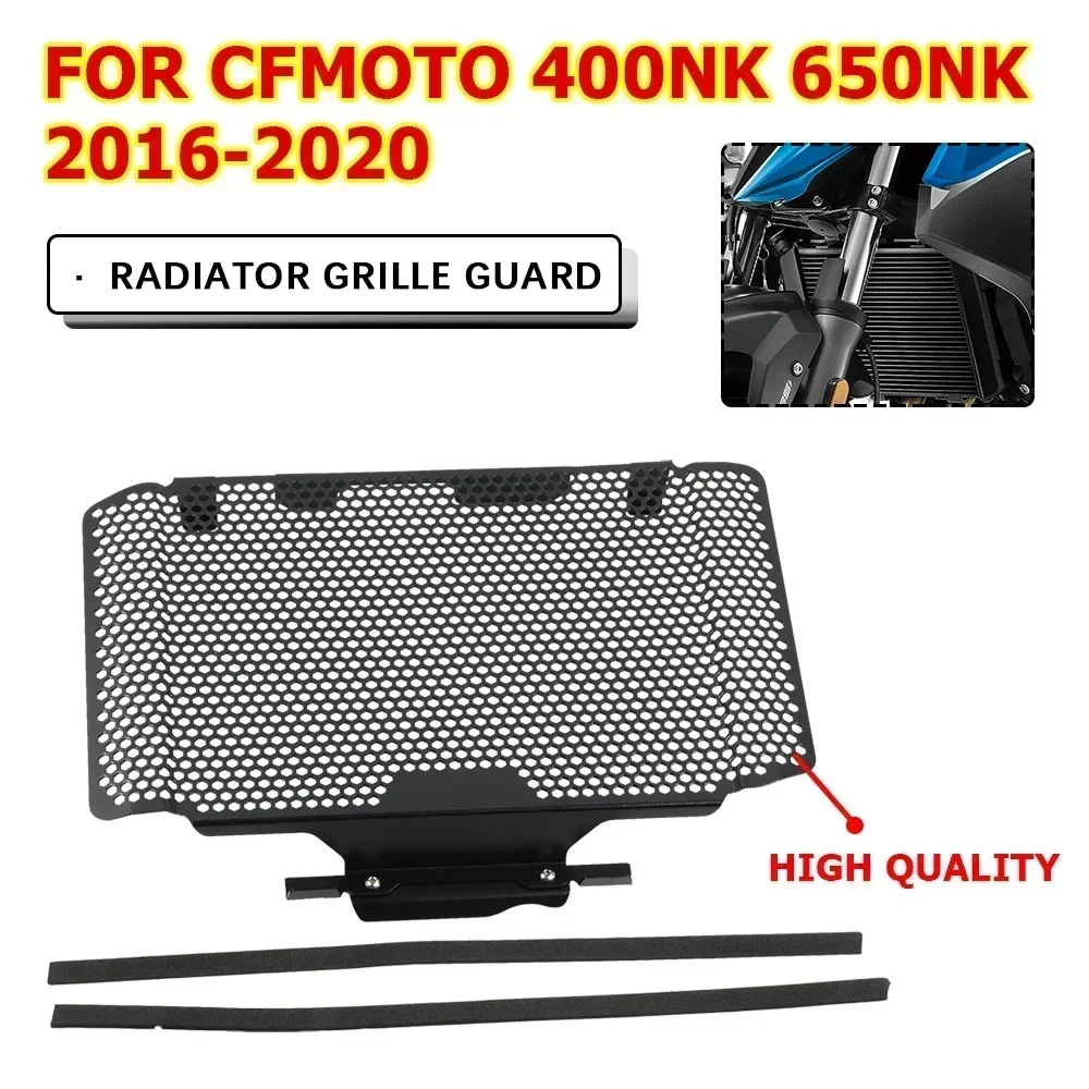 For CFMOTO NK400 NK650 400NK 650NK 400 NK 650 NK 2019 2020 Motorcycle Accessories Radiator Guard Protector Grille Grill Cover
For CFMOTO NK400 NK650 400NK 650NK 400 NK 650 NK 2019 2020 Motorcycle Accessories Radiator Guard Protector Grille Grill Cover