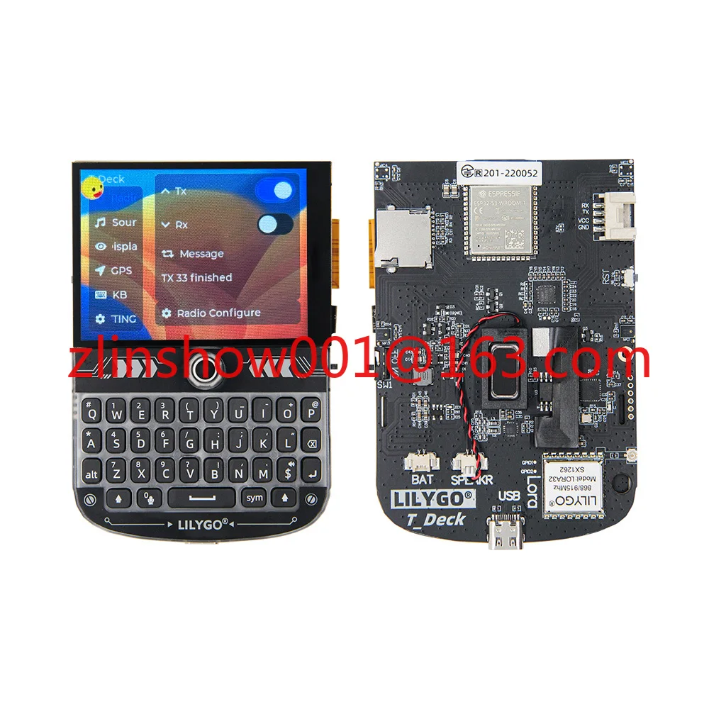 T-Deck ESP32-S3 WIFI Bluetooth Development Board 16MB Flash With 2.8'' LCD Display,Keyboard,Trackball,Microphone,Speaker
T-Deck ESP32-S3 WIFI Bluetooth Development Board 16MB Flash With 2.8'' LCD Display,Keyboard,Trackball,Microphone,Speaker