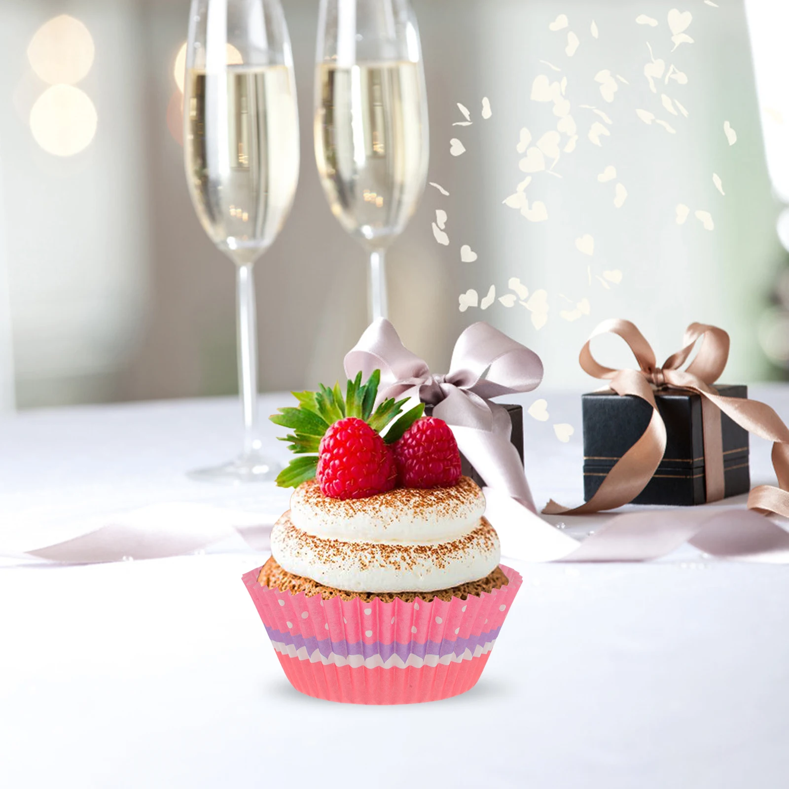 200pcs Cupcake Cases For Baking Cupcake Liners Paper Muffin Cups Dessert Bowls Non-Stick No Odor Food Grade Bakery Party Favors
200pcs Cupcake Cases For Baking Cupcake Liners Paper Muffin Cups Dessert Bowls Non-Stick No Odor Food Grade Bakery Party Favors
