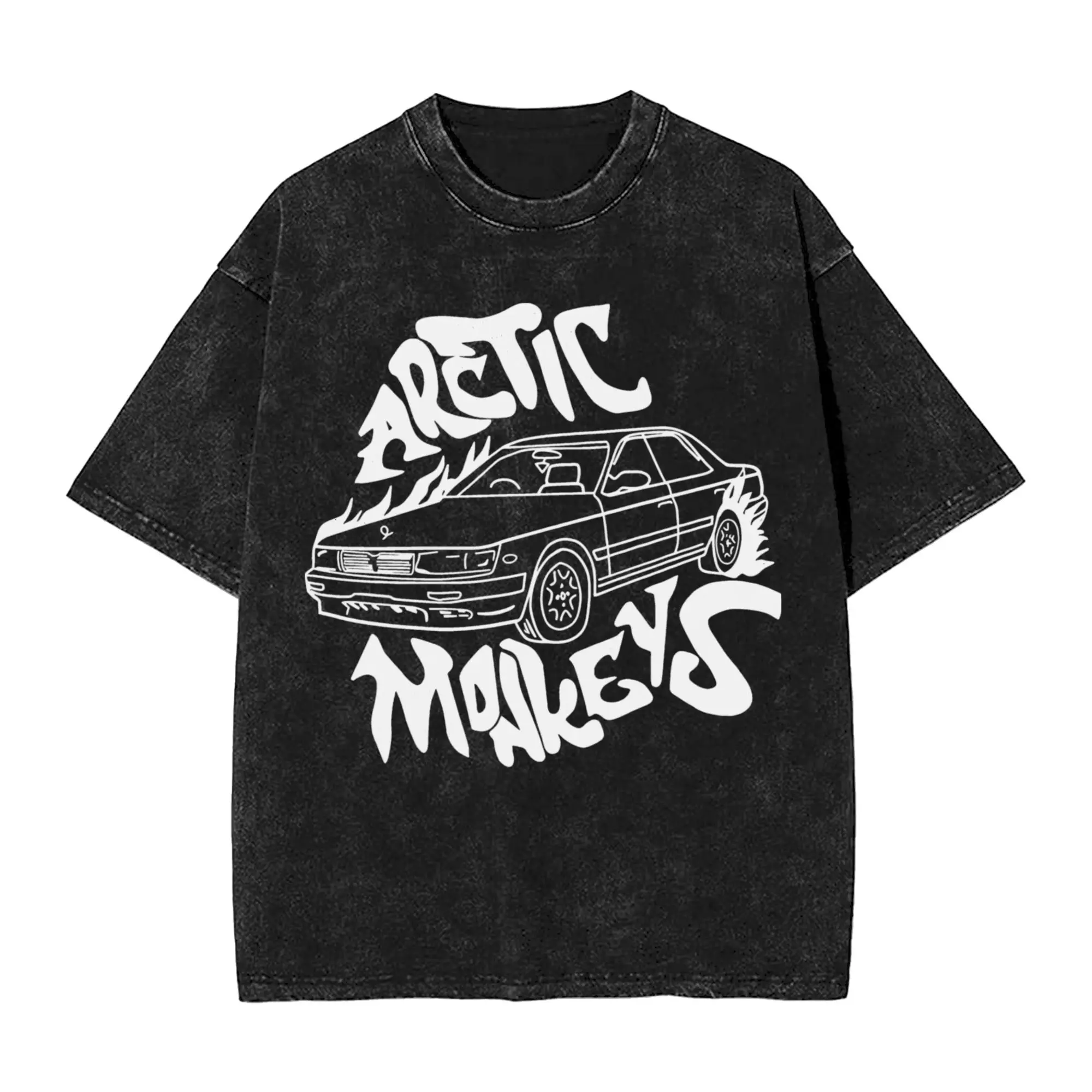 Harajuku Washed Shirt Album Arctic Monkeys Apparel Novelty T-Shirts Harajuku Streetwear 100% Cotton Printed Tees
Harajuku Washed Shirt Album Arctic Monkeys Apparel Novelty T-Shirts Harajuku Streetwear 100% Cotton Printed Tees