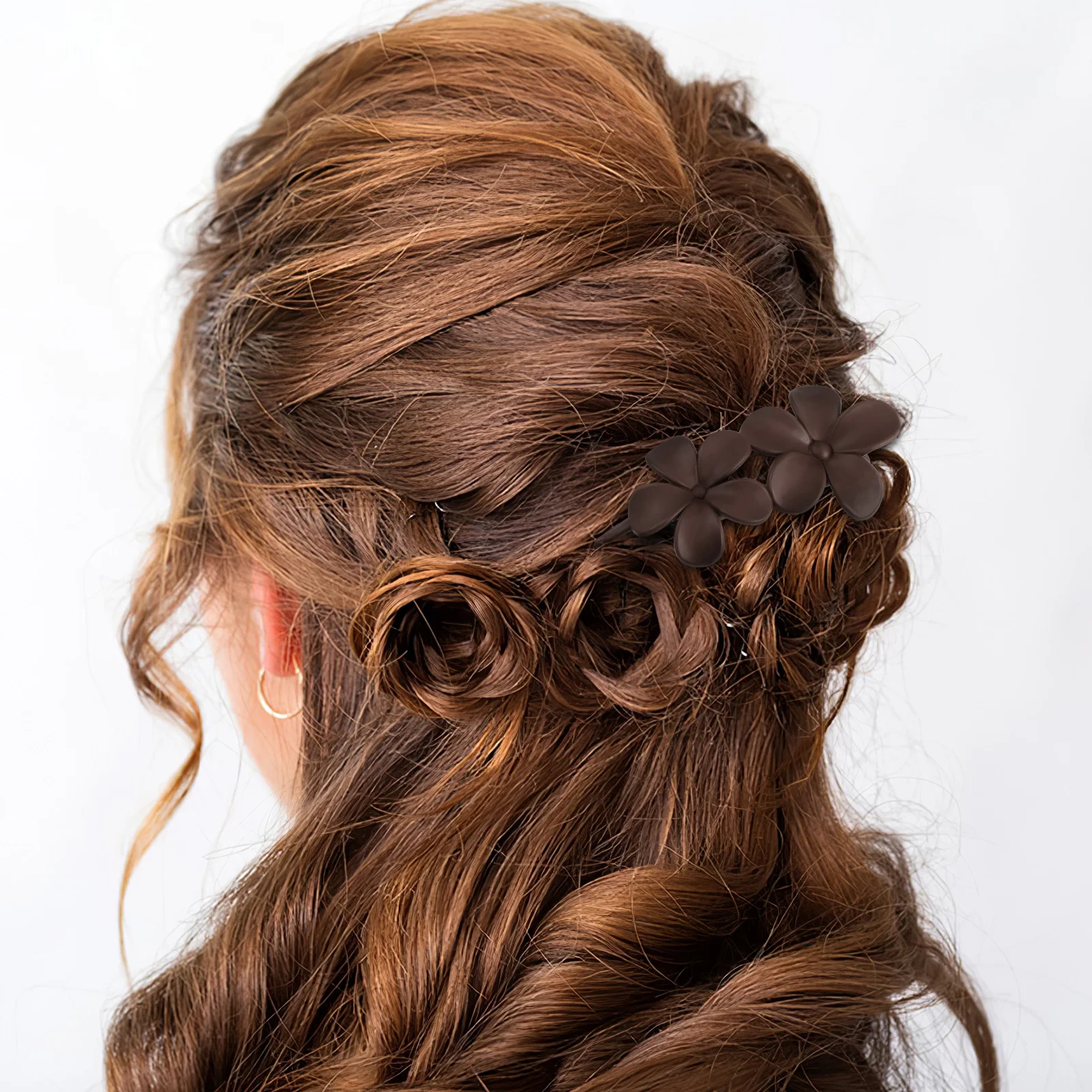 2 Pcs Flower Hair Clips for Women Thin Hair Headgear Flat Claw Bridal Wedding Party Accessories Stylish Design Versatile Pairing
2 Pcs Flower Hair Clips for Women Thin Hair Headgear Flat Claw Bridal Wedding Party Accessories Stylish Design Versatile Pairing