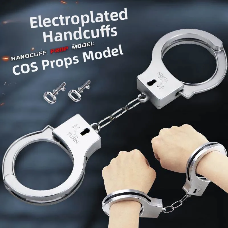 Thickened Plastic Children's Handcuffs Bracelets Toy Boys Pretend Play Equipment Halloween Simulation Cosplay Accessories Props
Thickened Plastic Children's Handcuffs Bracelets Toy Boys Pretend Play Equipment Halloween Simulation Cosplay Accessories Props