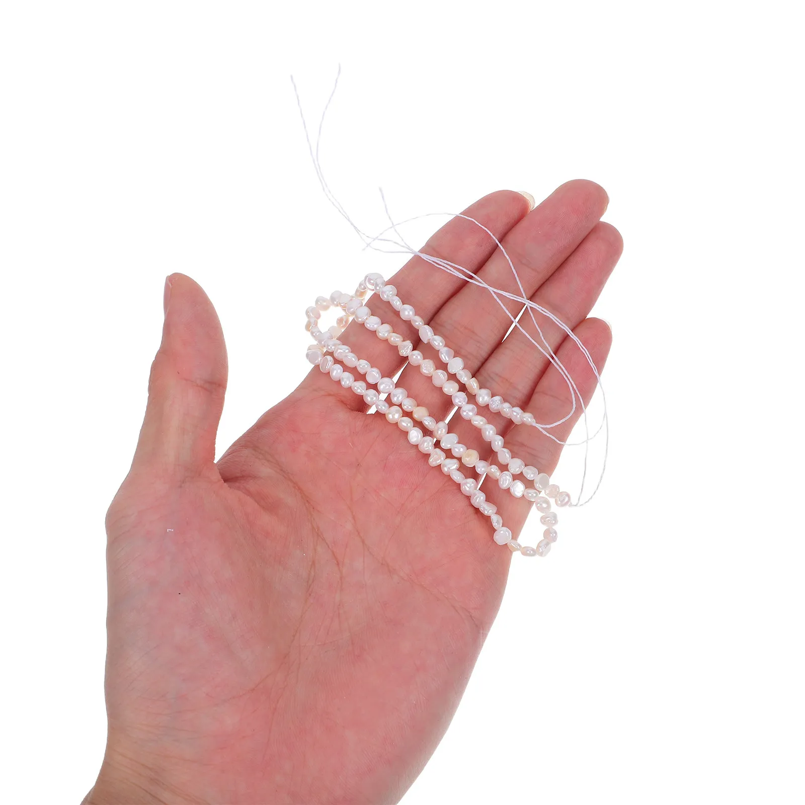 Baroque Freshwater Pearls 3-4mm Irregular Shape Double Sided Smooth Hole Jewelry Making DIY Crafts Spacer Beads Necklaces
Baroque Freshwater Pearls 3-4mm Irregular Shape Double Sided Smooth Hole Jewelry Making DIY Crafts Spacer Beads Necklaces