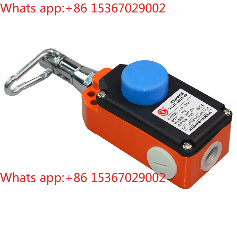 DZS71-1O/1S-VD safety pull rope switch emergency stop locking conveyor belt assembly line climbing car travel limit
DZS71-1O/1S-VD safety pull rope switch emergency stop locking conveyor belt assembly line climbing car travel limit