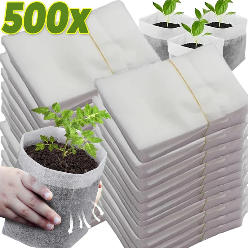 100/500 шт. сумки для семян, сумки для выращивания растений, нетканая ткань, карманы для семян, горшки для цветов, мешочки для выращивания растений, садовый инструмент
100/500 шт. сумки для семян, сумки для выращивания растений, нетканая ткань, карманы для семян, горшки для цветов, мешочки для выращивания растений, садовый инструмент