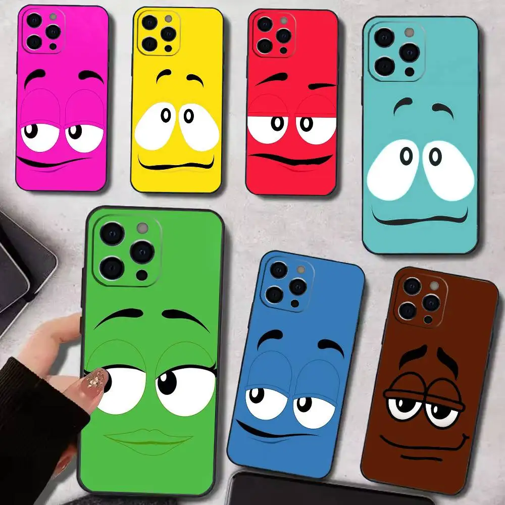 Cartoon Funny Expression Phone Case For IPhone 17,16,15,14,13,12,11,Plus,Pro,Max,Plus,XS,soft case Black silicone
Cartoon Funny Expression Phone Case For IPhone 17,16,15,14,13,12,11,Plus,Pro,Max,Plus,XS,soft case Black silicone