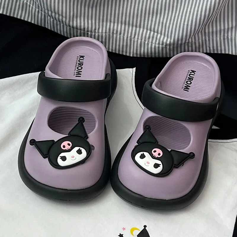 New Aesthetic Bow Shoes Cartoon Melody Kuromi Japanese Style Cute Sandals Y2k Women Sanrio Hello Kitty Luxury Design Slippers
New Aesthetic Bow Shoes Cartoon Melody Kuromi Japanese Style Cute Sandals Y2k Women Sanrio Hello Kitty Luxury Design Slippers