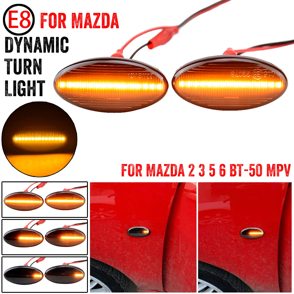 2pcs For Mazda 3 (BK) 2003-2009 Led Dynamic Side Marker Turn Signal Light Sequential Blinker Light Emark
2pcs For Mazda 3 (BK) 2003-2009 Led Dynamic Side Marker Turn Signal Light Sequential Blinker Light Emark