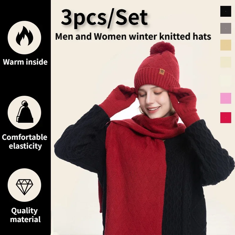 Winter warm thick knitted hat women genuine fauxfur pom pomscaps windroofwarm men outdoor winter plush beanies cap Windproof
Winter warm thick knitted hat women genuine fauxfur pom pomscaps windroofwarm men outdoor winter plush beanies cap Windproof