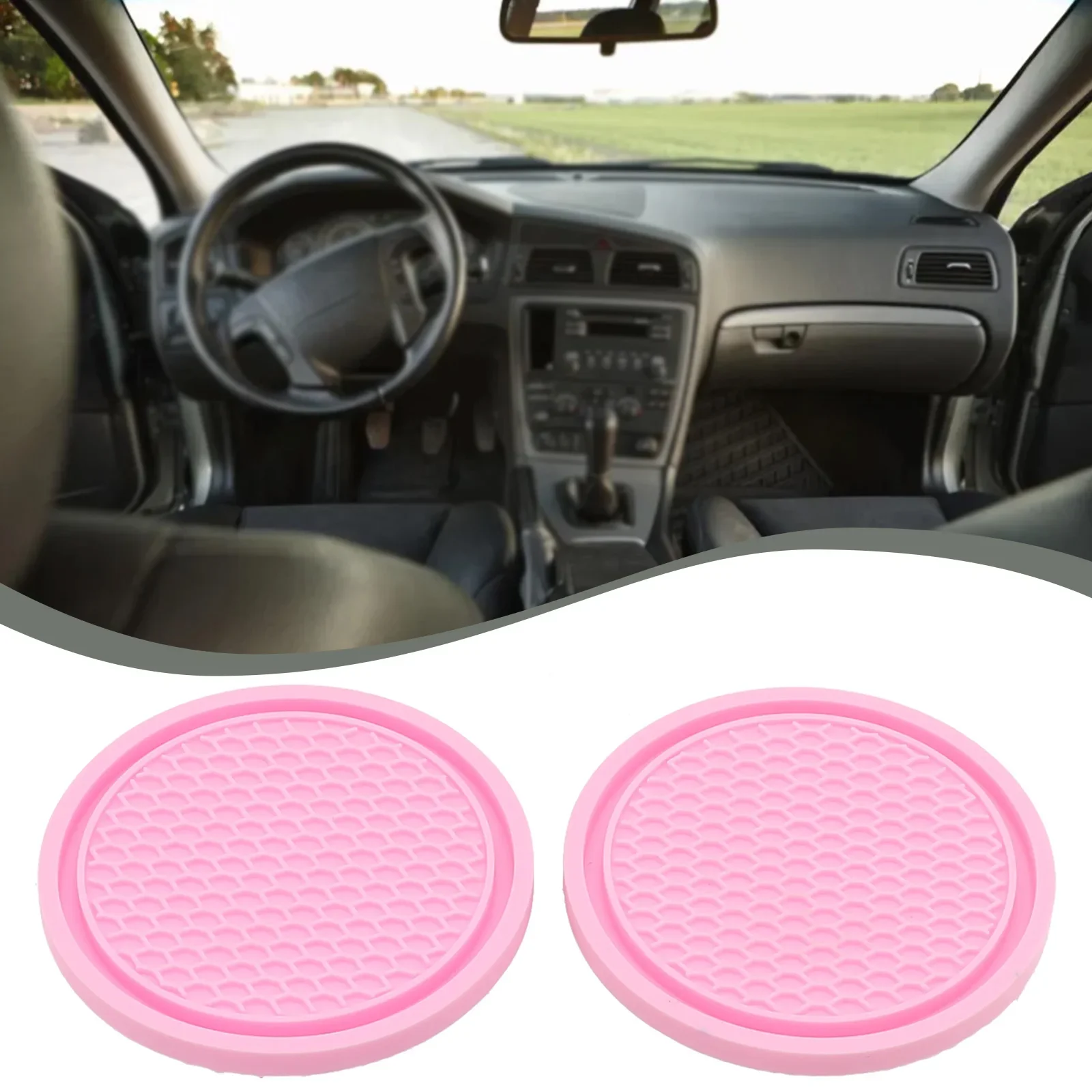 2PCS Soft Glue Material Car Cup Coaster Multiple Color Portable For Car For Home For Office Interior Accessories Anti-deform
2PCS Soft Glue Material Car Cup Coaster Multiple Color Portable For Car For Home For Office Interior Accessories Anti-deform