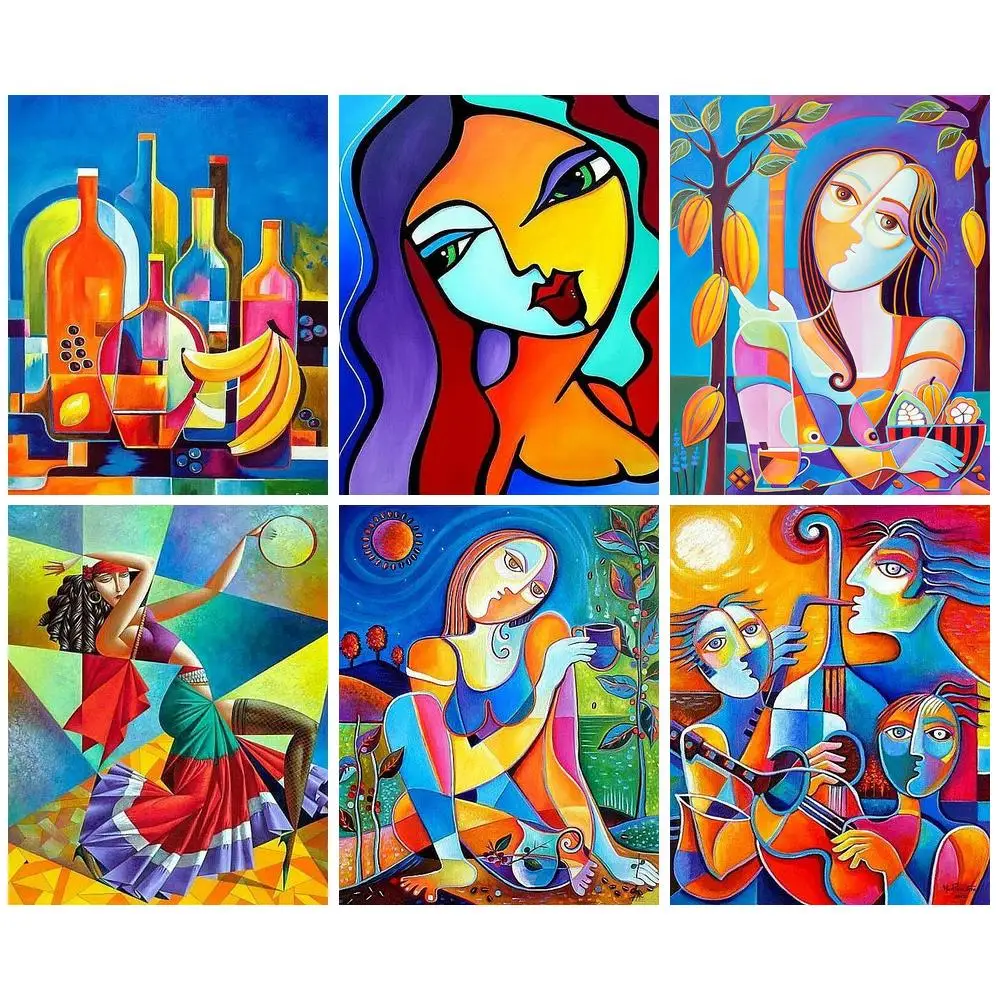 GATYZTORY Painting By Number Abstract Woman DIY Pictures By Numbers Kits Drawing On Canvas Hand Painted Paintings Art Home Decor
GATYZTORY Painting By Number Abstract Woman DIY Pictures By Numbers Kits Drawing On Canvas Hand Painted Paintings Art Home Decor
