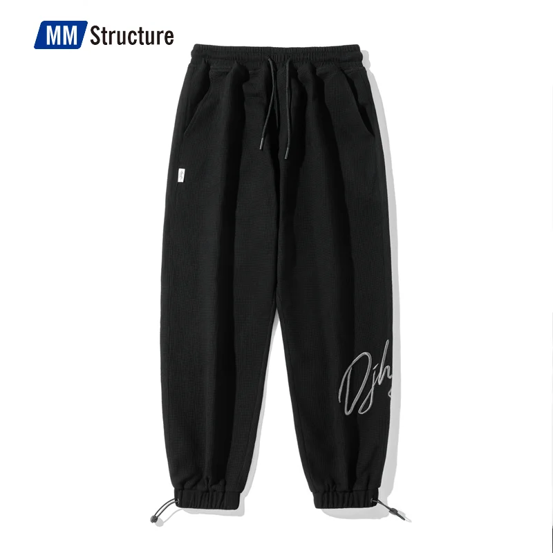 Solid Color Pockets Wide Leg Loose Pants Slim Fit Trousers Spring Summer Fashion Drawstring Casual Sweatpants For Male
Solid Color Pockets Wide Leg Loose Pants Slim Fit Trousers Spring Summer Fashion Drawstring Casual Sweatpants For Male