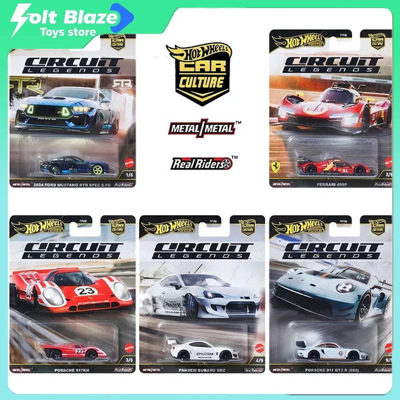 Hot Wheels 2025 Circuit Legends Series Car Model Simulation Porsche 117th Ferrari 499P Pandem Subaru BRZ Cars Model Boy Toy Gift
Hot Wheels 2025 Circuit Legends Series Car Model Simulation Porsche 117th Ferrari 499P Pandem Subaru BRZ Cars Model Boy Toy Gift