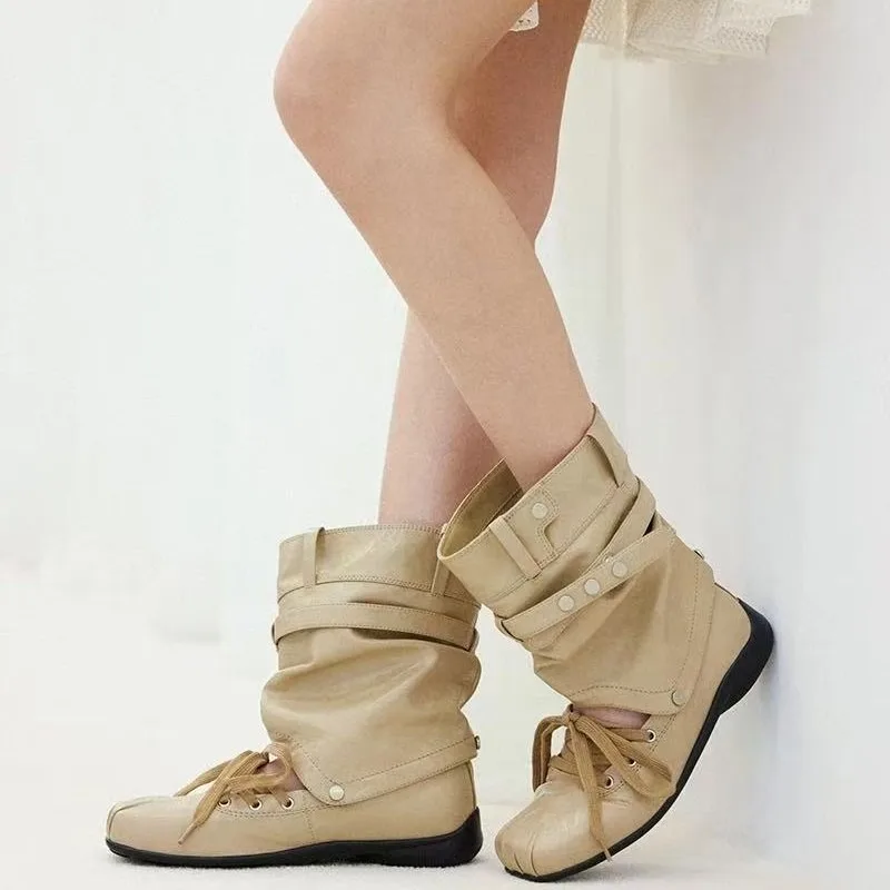New Womens Shoes Exquisite Soft Leather Slouchy Boots for Woman Fashion Square Head Casual Shoes Designer Shoes Zapatos De Mujer
New Womens Shoes Exquisite Soft Leather Slouchy Boots for Woman Fashion Square Head Casual Shoes Designer Shoes Zapatos De Mujer