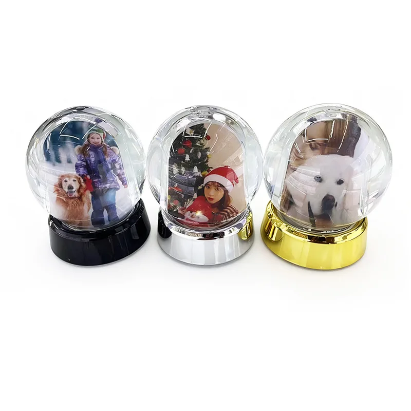 10Pcs Sublimation Blank Plastic Spherical Liquid Snowball Photo Frame Heat Transfer Home Decoration Picture Frame
10Pcs Sublimation Blank Plastic Spherical Liquid Snowball Photo Frame Heat Transfer Home Decoration Picture Frame