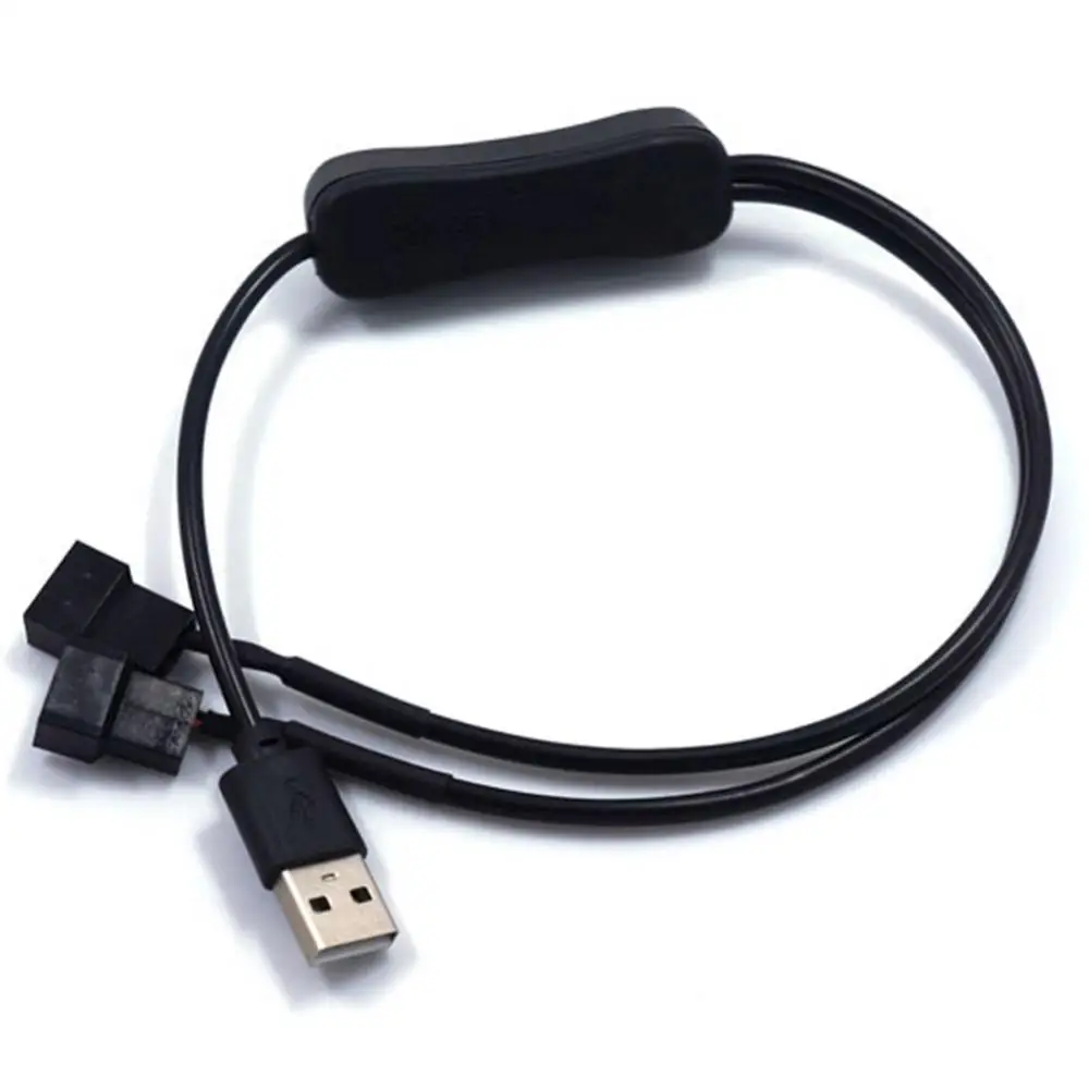 5V 2 Way USB to 4 Pin Adapter Converter Cable PC Computer Fan Connector Cord
5V 2 Way USB to 4 Pin Adapter Converter Cable PC Computer Fan Connector Cord