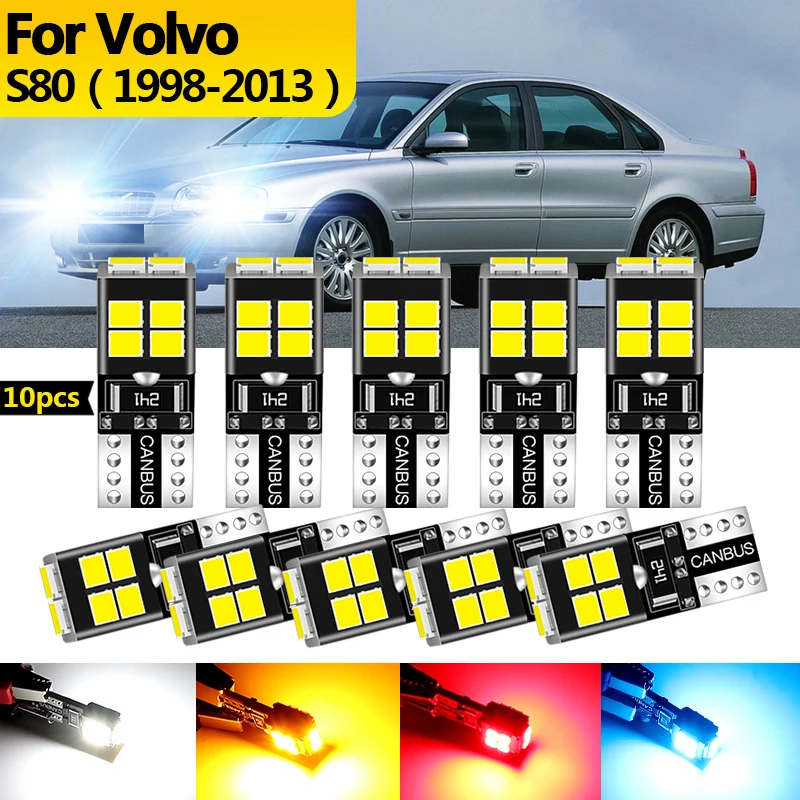 10 шт. 12 В для Volvo S80 1998 1999 2000 2001 2002-2013 светодиодный габаритный фонарь стояночная лампа W5W T10 194 Canbus автомобильные аксессуары
10 шт. 12 В для Volvo S80 1998 1999 2000 2001 2002-2013 светодиодный габаритный фонарь стояночная лампа W5W T10 194 Canbus автомобильные аксессуары