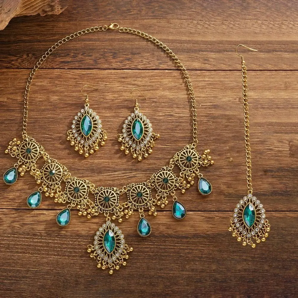 Water Drop Pendant Hollowed-out Tassel Jewelry Set Rhinestone Inlaid Ethnic Style Women Jewelry Set Hollowed Out Vintage
Water Drop Pendant Hollowed-out Tassel Jewelry Set Rhinestone Inlaid Ethnic Style Women Jewelry Set Hollowed Out Vintage