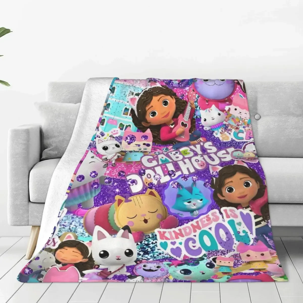Gabbys Cartoon Dollhouses Kawaii Blanket Cute Girls Plush Throw Blanket Bedding Couch Decoration Ultra-Soft Warm Bedspread
Gabbys Cartoon Dollhouses Kawaii Blanket Cute Girls Plush Throw Blanket Bedding Couch Decoration Ultra-Soft Warm Bedspread
