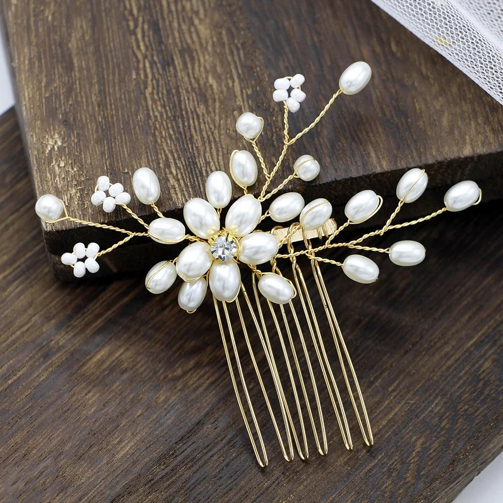 2Pcs Pearl Beaded Hair Comb Set Handmade Bridal Headdress Wedding Headpiece Bride Hairpin Party Accessories Bridal Headdress
2Pcs Pearl Beaded Hair Comb Set Handmade Bridal Headdress Wedding Headpiece Bride Hairpin Party Accessories Bridal Headdress
