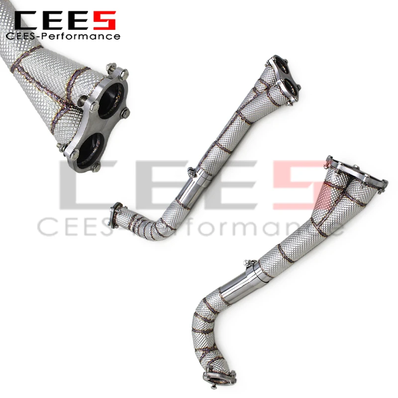 cees Stainless Steel No Cat Downpipe 2024+ for Porsche 718 Cayman GTS 4.0L Free Flow Pipes Heatshield Exhaust Header System
cees Stainless Steel No Cat Downpipe 2024+ for Porsche 718 Cayman GTS 4.0L Free Flow Pipes Heatshield Exhaust Header System