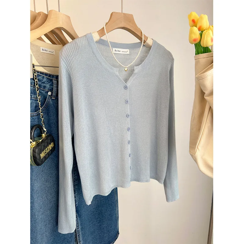 New solid sweater women Knit Top Fashion Female Cardigan thin summer spring autumn Long sleeve adult jacket clothe ladies candy
New solid sweater women Knit Top Fashion Female Cardigan thin summer spring autumn Long sleeve adult jacket clothe ladies candy