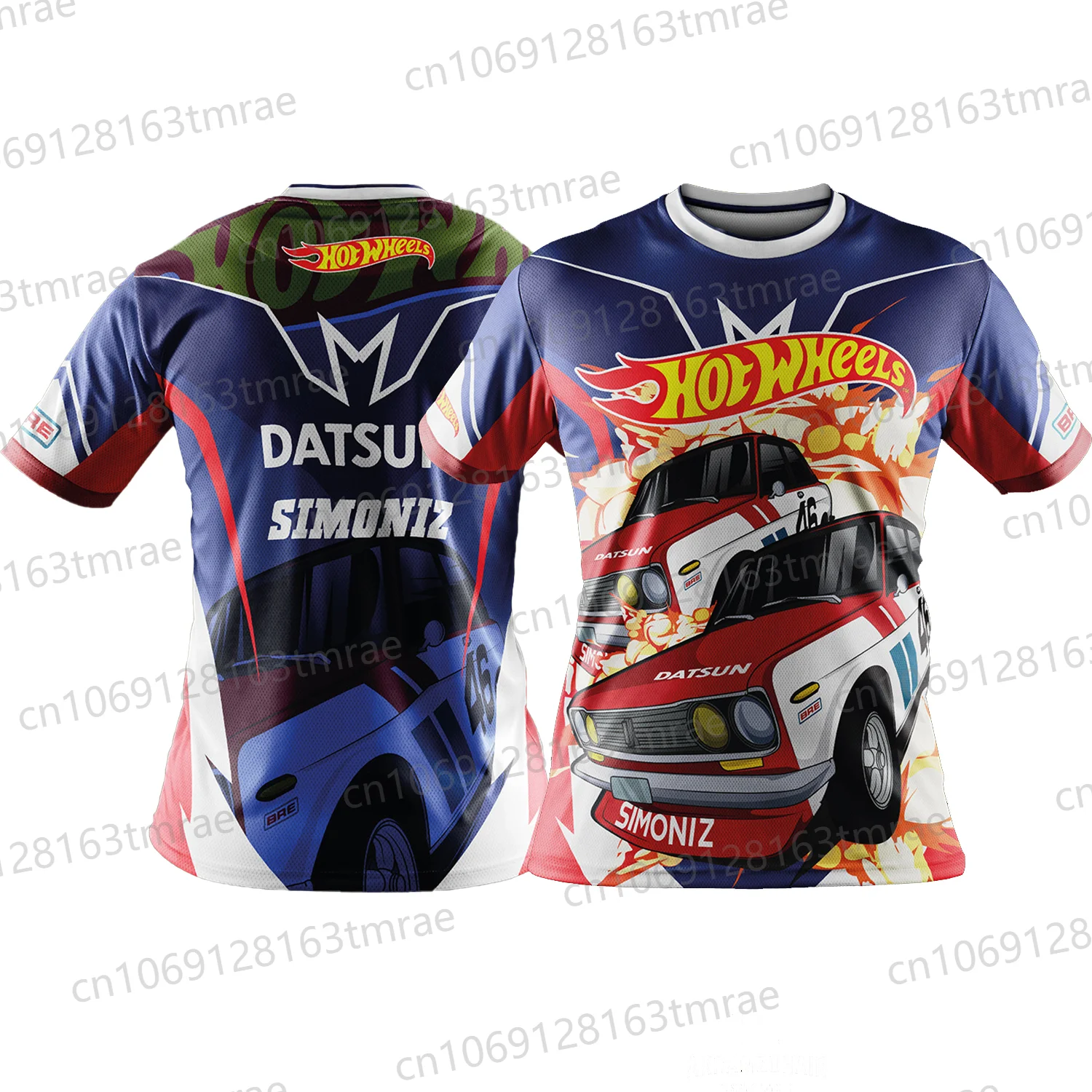 2024 New 3D Print Hotwheel Short Sleeve Tee Racing car model patterning T-shirt Breathable absorbent Tops
2024 New 3D Print Hotwheel Short Sleeve Tee Racing car model patterning T-shirt Breathable absorbent Tops