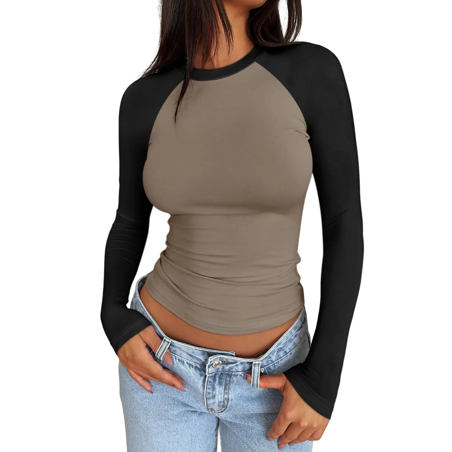 Осенне-зимний голый костюм для йоги с длинными рукавами, высококачественный быстросохнущий спортивный костюм для пилатеса, бега, цветной фитнес-костюм
Осенне-зимний голый костюм для йоги с длинными рукавами, высококачественный быстросохнущий спортивный костюм для пилатеса, бега, цветной фитнес-костюм