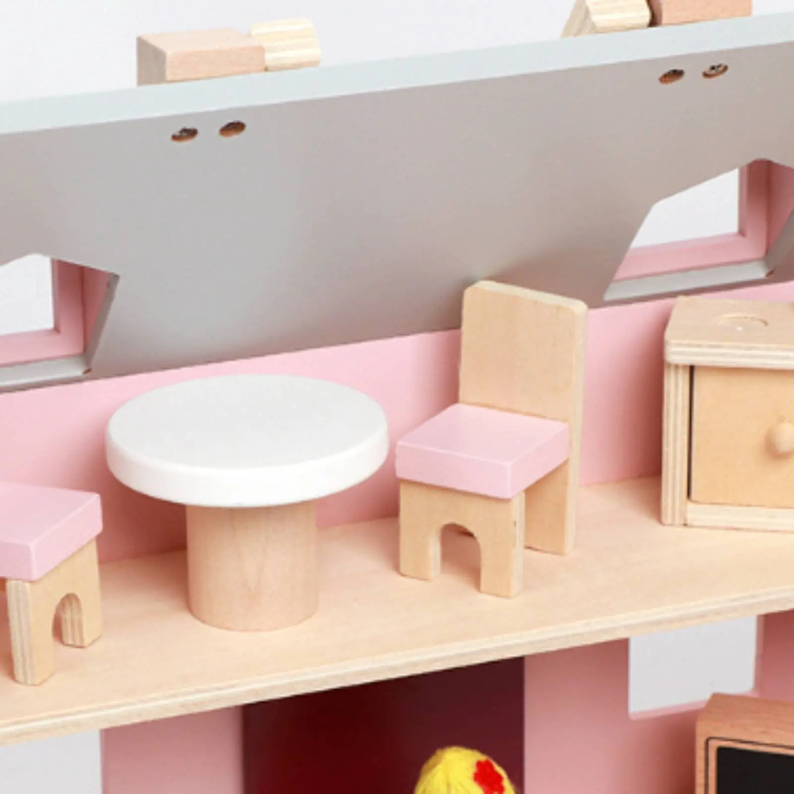 Wooden Dollhouse Realistic Portable Dollhouse Pretend Play House Handheld Children's Toy DIY for Boys
Wooden Dollhouse Realistic Portable Dollhouse Pretend Play House Handheld Children's Toy DIY for Boys