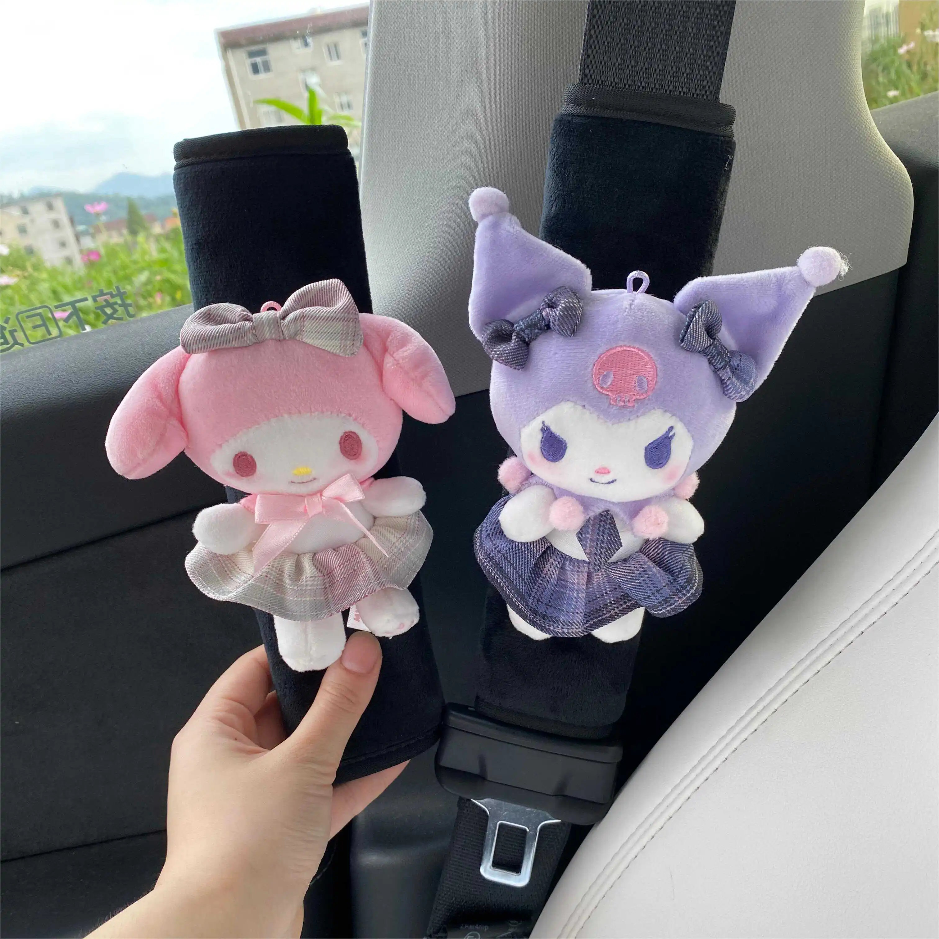 Sanrios Car Seat Belt Cover Adjustable Car Safety Belt Cover Shoulder Pad Soft Seat Belt Cover Accessories Interior
Sanrios Car Seat Belt Cover Adjustable Car Safety Belt Cover Shoulder Pad Soft Seat Belt Cover Accessories Interior