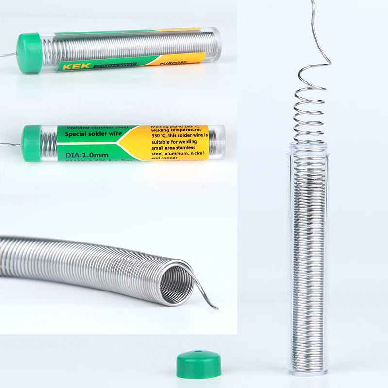 3M KEK 1.0mm Soldering Tin Wire Mobile Phone Battery Repair Soldering Tool Special for Battery Metal Plate Welding Work
3M KEK 1.0mm Soldering Tin Wire Mobile Phone Battery Repair Soldering Tool Special for Battery Metal Plate Welding Work