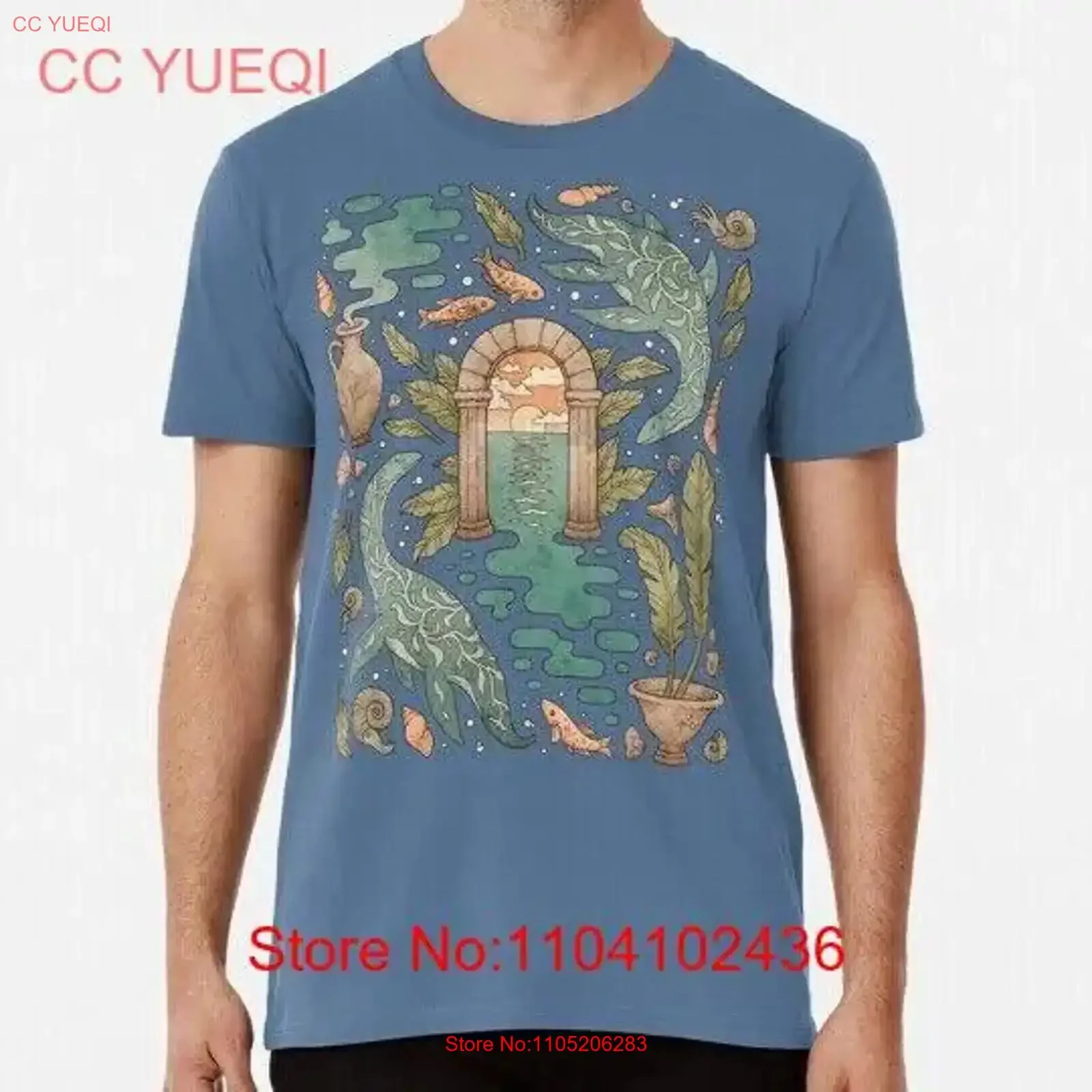 Paradise Panthalassa Natural History Ocean Fantasy Art S 5XL Made in USA T Shirt vintage Washed Versatile homme fashion Casual
Paradise Panthalassa Natural History Ocean Fantasy Art S 5XL Made in USA T Shirt vintage Washed Versatile homme fashion Casual