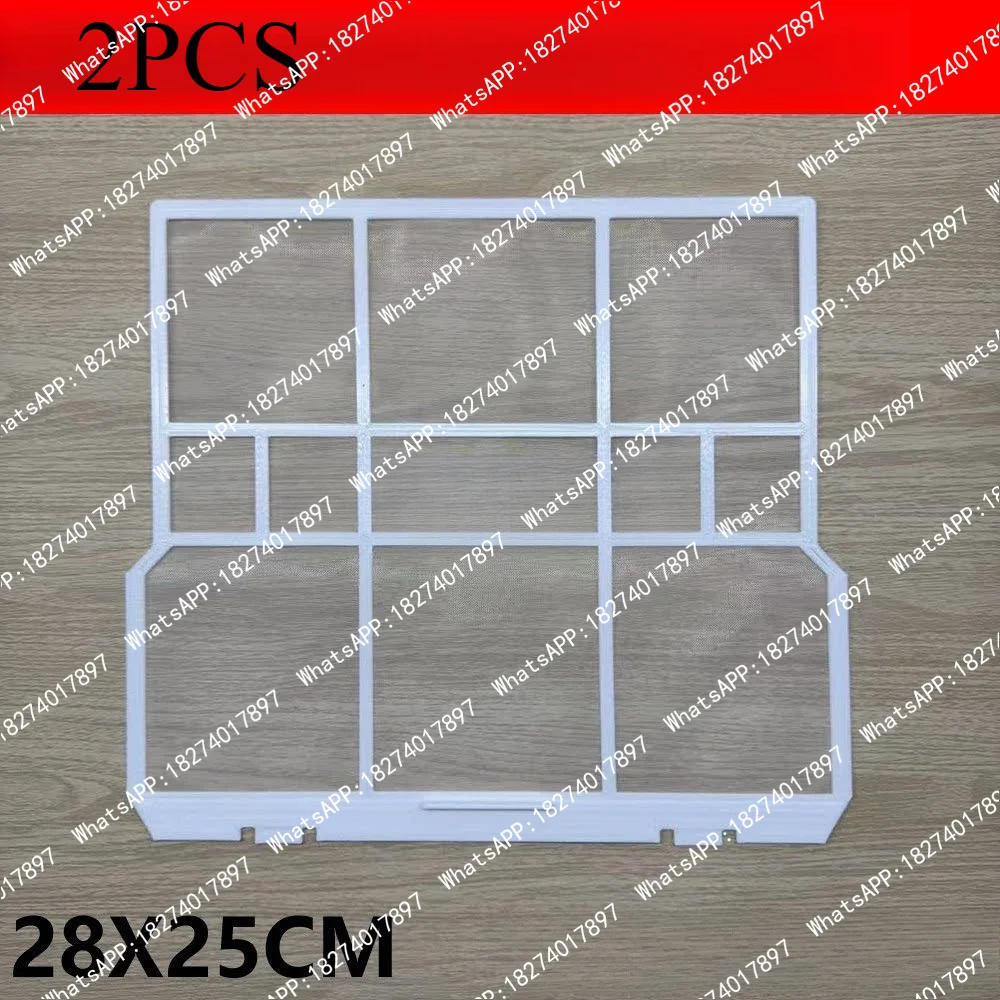 2pcs for Air Conditioner Filter Dustproof Screen, Units - Dust Isolation, Antibacterial, Formaldehyde Filter 28X25CM
2pcs for Air Conditioner Filter Dustproof Screen, Units - Dust Isolation, Antibacterial, Formaldehyde Filter 28X25CM