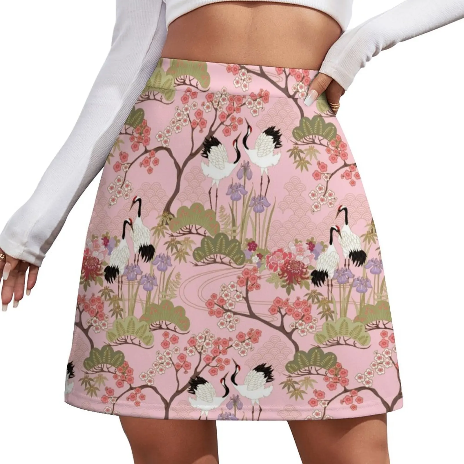 Japanese Garden in Pink Mini Skirt korean style women clothing Woman clothing korean skirt 90s vintage clothes Mini Skirt
Japanese Garden in Pink Mini Skirt korean style women clothing Woman clothing korean skirt 90s vintage clothes Mini Skirt