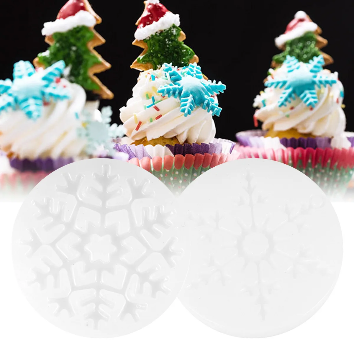 4Pcs Snowflake Silicone Mold Creative Epoxy Resin Mold for DIY Jewelry Pendant Christmas Decoration Jewelry Mould
4Pcs Snowflake Silicone Mold Creative Epoxy Resin Mold for DIY Jewelry Pendant Christmas Decoration Jewelry Mould