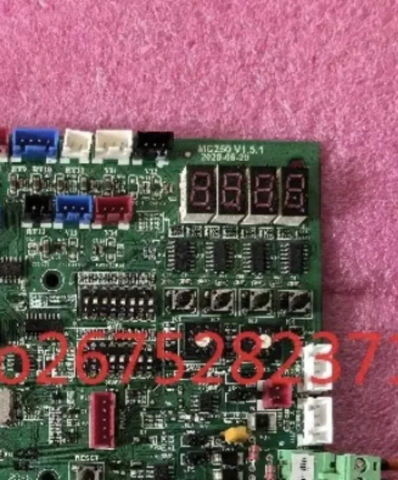 Applicable to McQuay central air conditioner main board MC250 MDS020 V1.52
Applicable to McQuay central air conditioner main board MC250 MDS020 V1.52