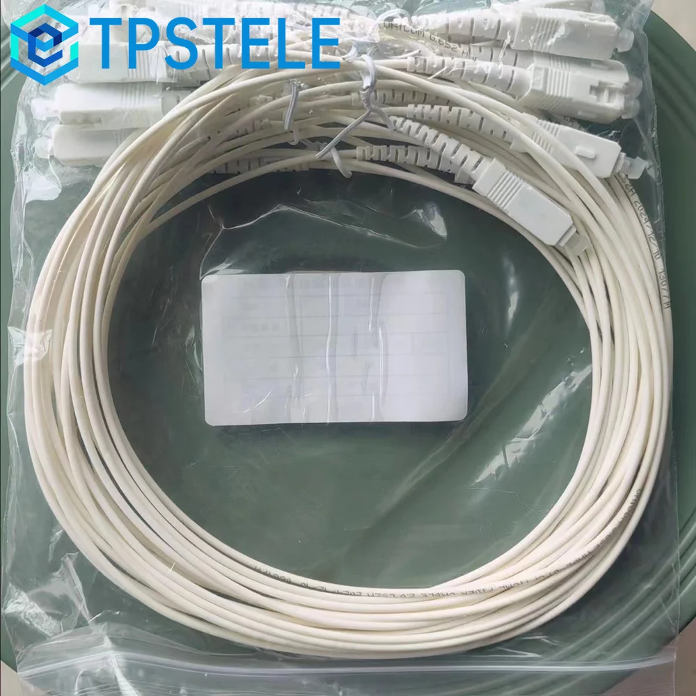 50PCS FTTR SC/UPC-SC/UPC Single-Mode OS2 Single-Core 2.0mm Outer Diameter Jumper Cables, White LSZH Outer Jacket, 1 Meter Long
50PCS FTTR SC/UPC-SC/UPC Single-Mode OS2 Single-Core 2.0mm Outer Diameter Jumper Cables, White LSZH Outer Jacket, 1 Meter Long