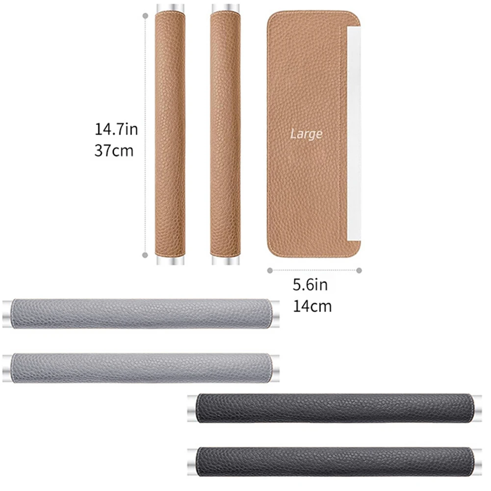 1 Pair Refrigerator Door Handle Covers 37*14cm PU Black;Brown;Gray Kitchen Appliance Decor Handles Refrigerator Accessories
1 Pair Refrigerator Door Handle Covers 37*14cm PU Black;Brown;Gray Kitchen Appliance Decor Handles Refrigerator Accessories