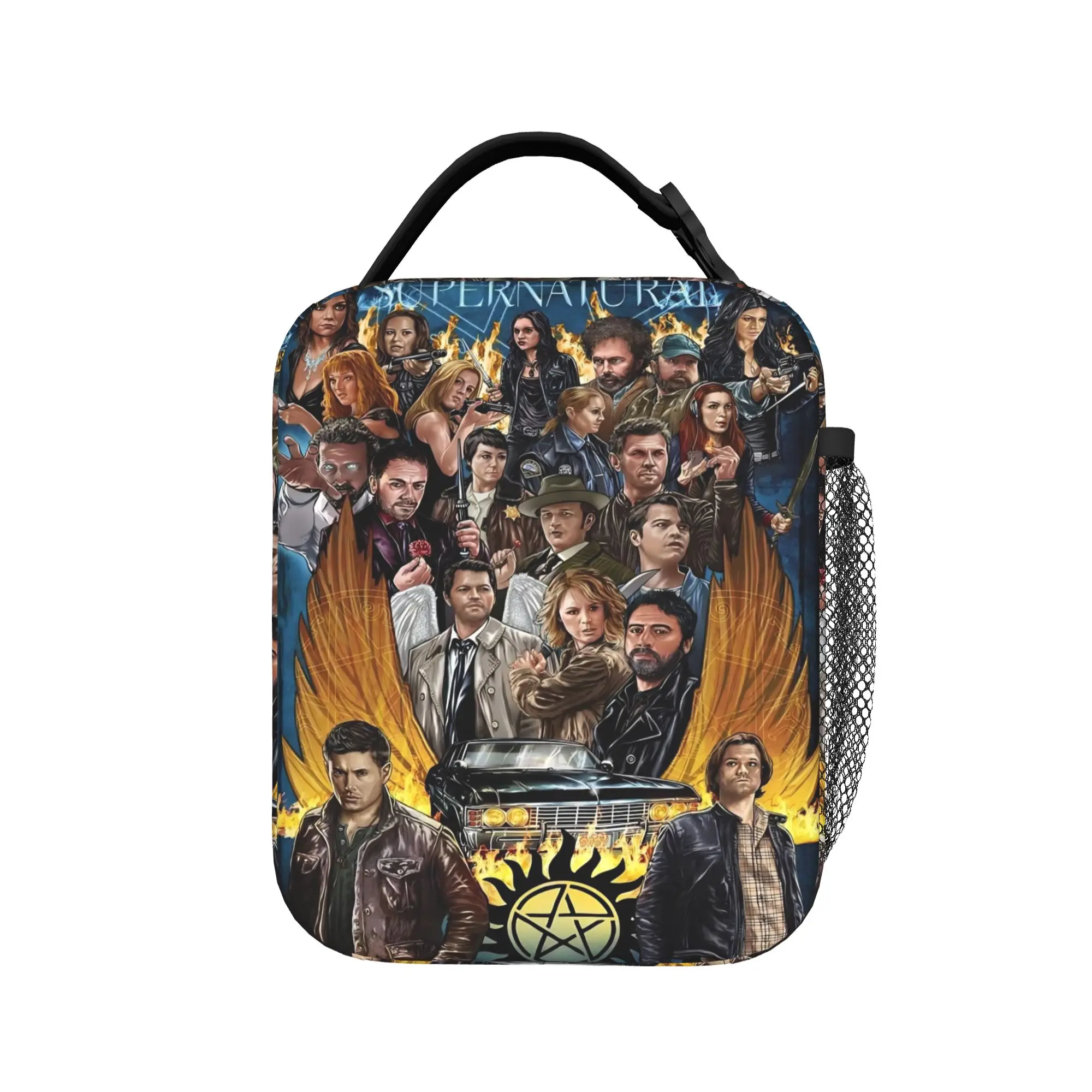 Сумка для обеда Dean Winchester Supernatural Television для девочек и мальчиков, дизайнерская офисная сумка для обеда, эстетичная удобная сумка-холодильник из оксфордской ткани
Сумка для обеда Dean Winchester Supernatural Television для девочек и мальчиков, дизайнерская офисная сумка для обеда, эстетичная удобная сумка-холодильник из оксфордской ткани