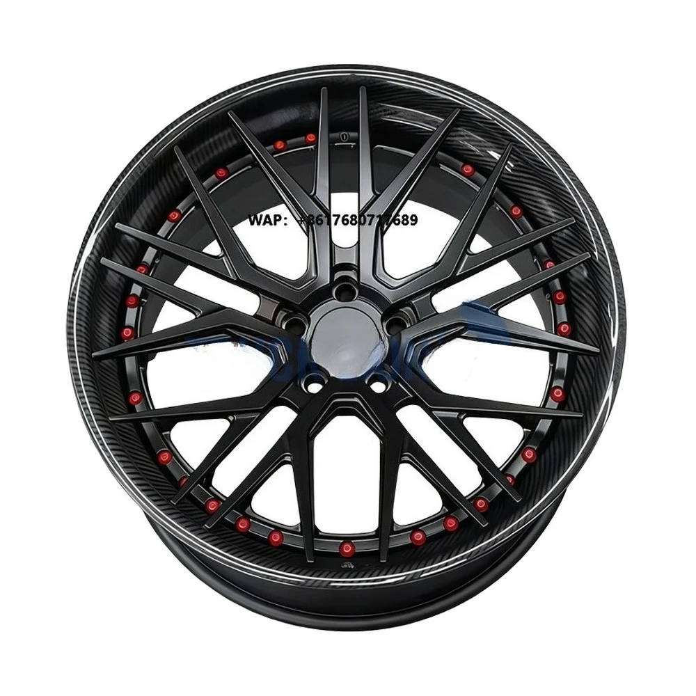 TLO022 High-quality Customization Carbon Fiber Forging Alloy Car Wheel Hub 18*8.5 Inch Vehicle Rims for Passenger Car PCD120
TLO022 High-quality Customization Carbon Fiber Forging Alloy Car Wheel Hub 18*8.5 Inch Vehicle Rims for Passenger Car PCD120